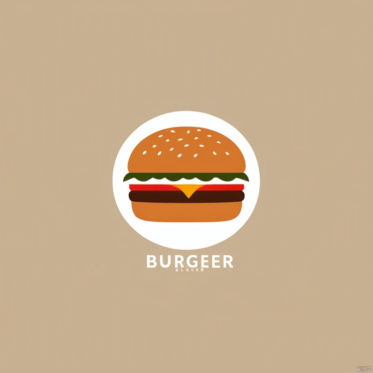 logo,a logo for a burguer shop, burguer, food,