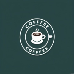 logo,a logo for a coffe shop, coffe,