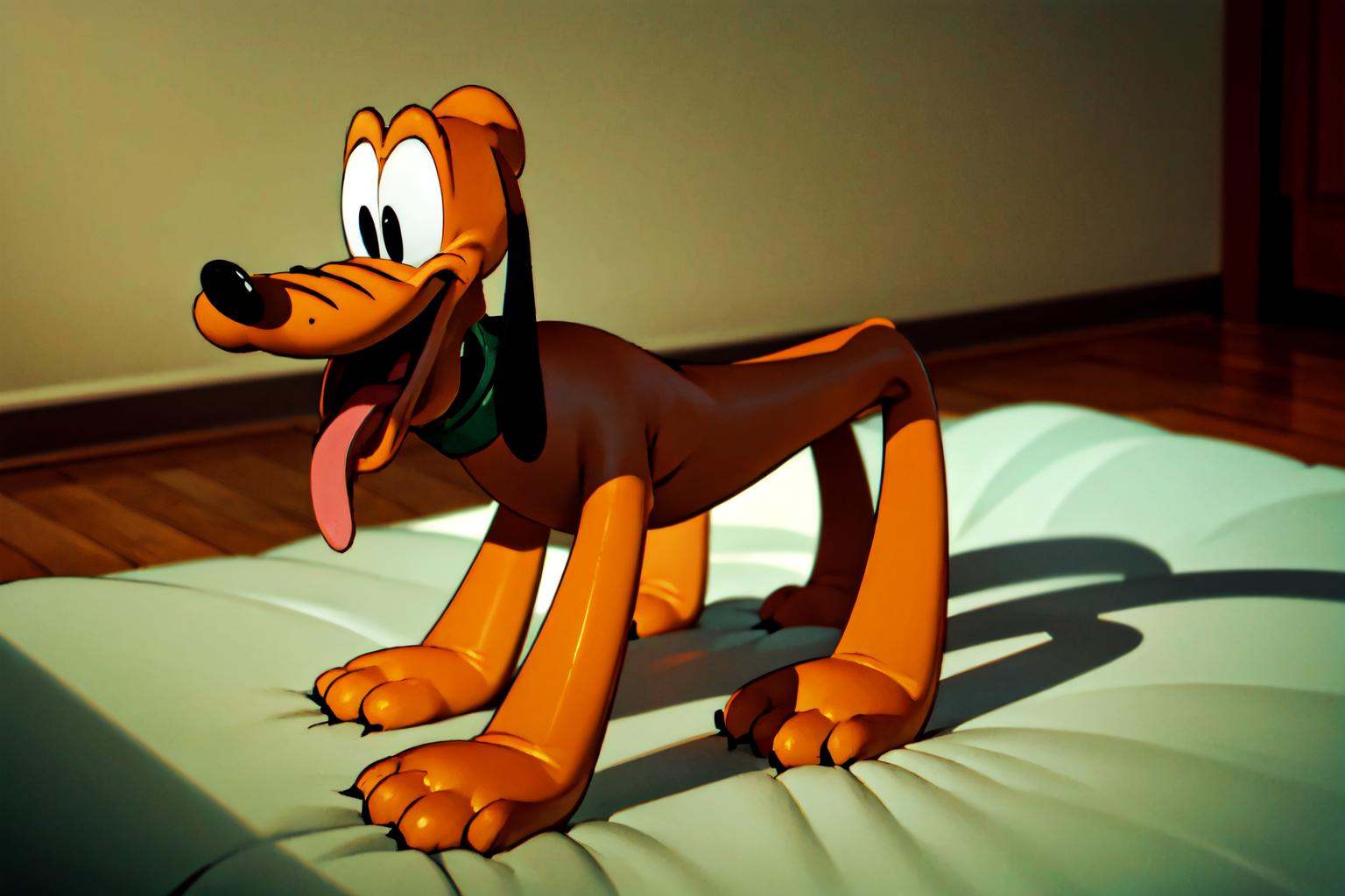 barking on a bed,  highres,  ultra detailed by Bloodysunkist on Tensor.Art