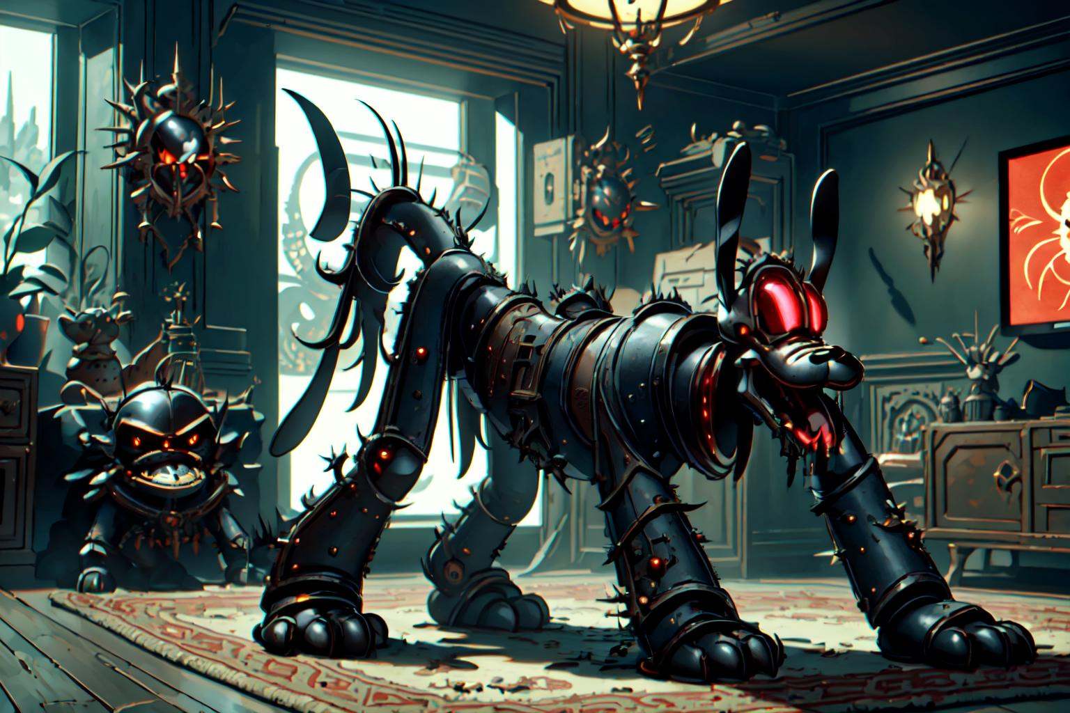 on a carpet in a living room,  highres,  ultra detailed on Tensor.Art