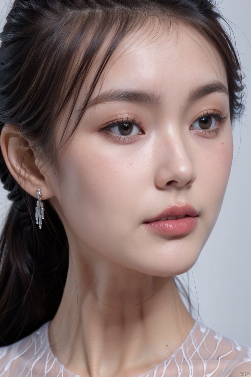 (1girl:1.3),(best quality, masterpiece, ultra-high resolution, 4K, HDR, UHD, 64K, official art), (photorealistic:1.3), (realistic:1.3), depth of field, (portrait:1.4),(sfw:1.4),
