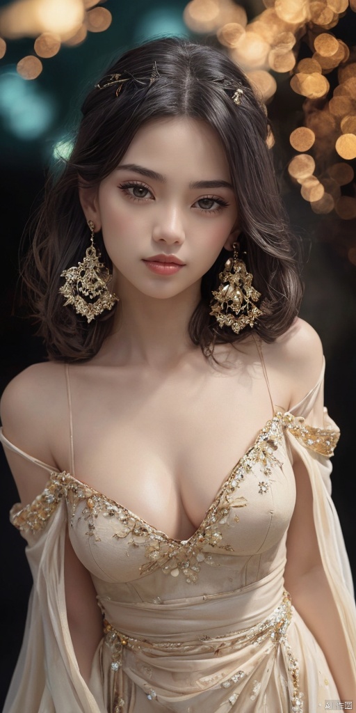  1girl,Guangdong girl,Hanfu,jewelry, earrings,lips, makeup, portrait, eyeshadow, realistic, nose,{{best quality}}, {{masterpiece}}, {{ultra-detailed}}, {illustration}, {detailed light}, {an extremely delicate and beautiful}, a girl, {beautiful detailed eyes}, stars in the eyes, messy floating hair, colored inner hair, Starry sky adorns hair, depth of field, large breasts,cleavage,blurry, no humans, traditional media, gem, crystal, still life, Dance,movements, All the Colours of the Rainbow,zj,
simple background, shiny, blurry, no humans, depth of field, black background, gem, crystal, realistic, red gemstone, still life
