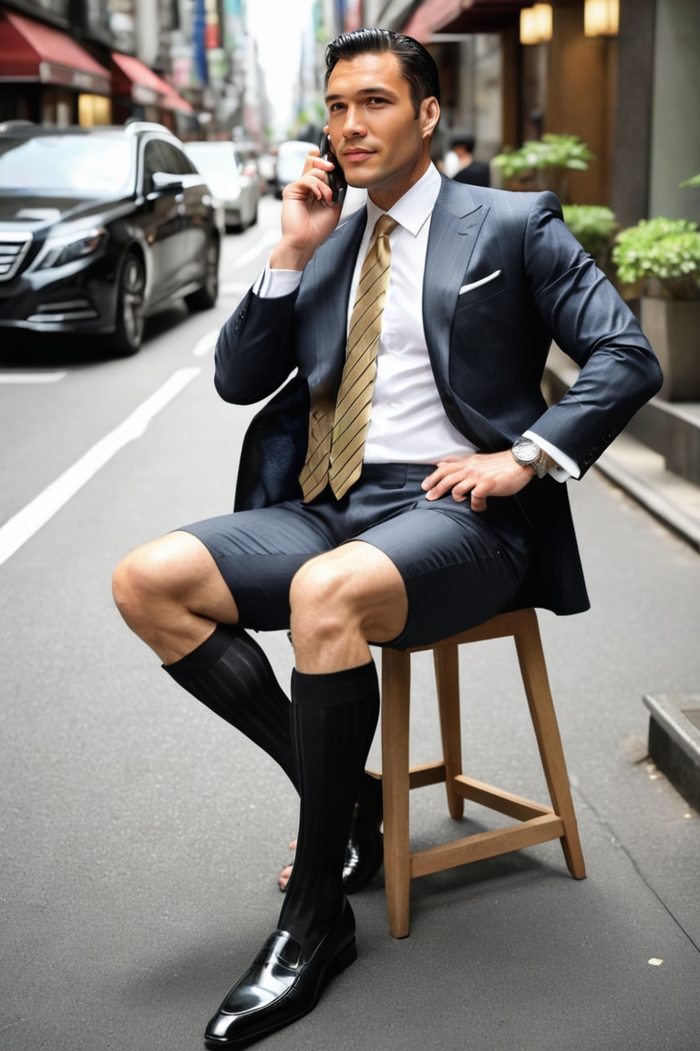 long socks,  underwear,  osaka on Tensor.Art