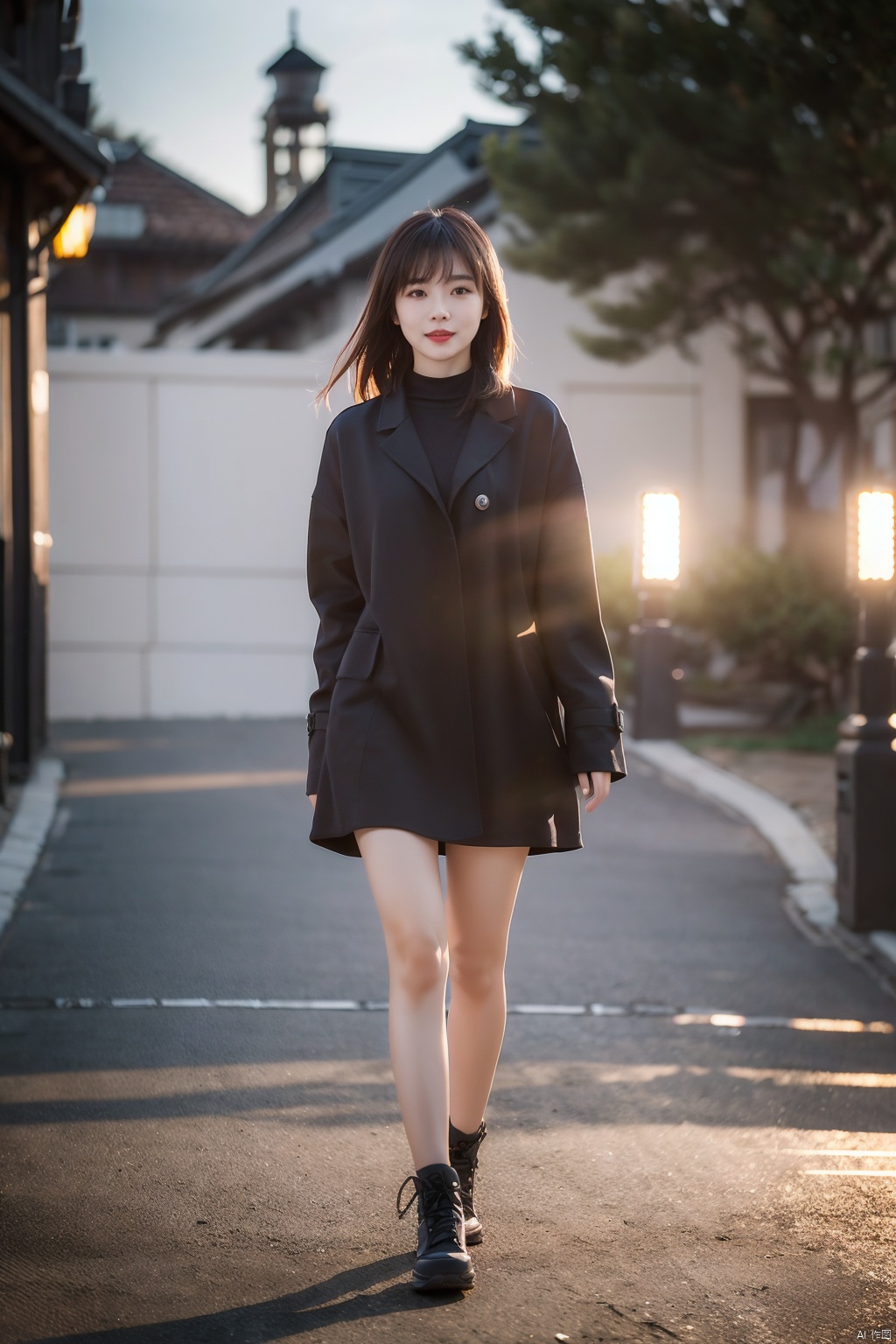 (1girl:1.3), (best quality, masterpiece, ultra high resolution),(photorealistic:1.3), (realistic:1.3), depth of field,(full body:1.2), (day:1.2), (cinematic lighting:1.2), chulian