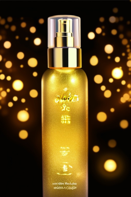 Beautiful glass,  glod ssence,  gold light on Tensor.Art