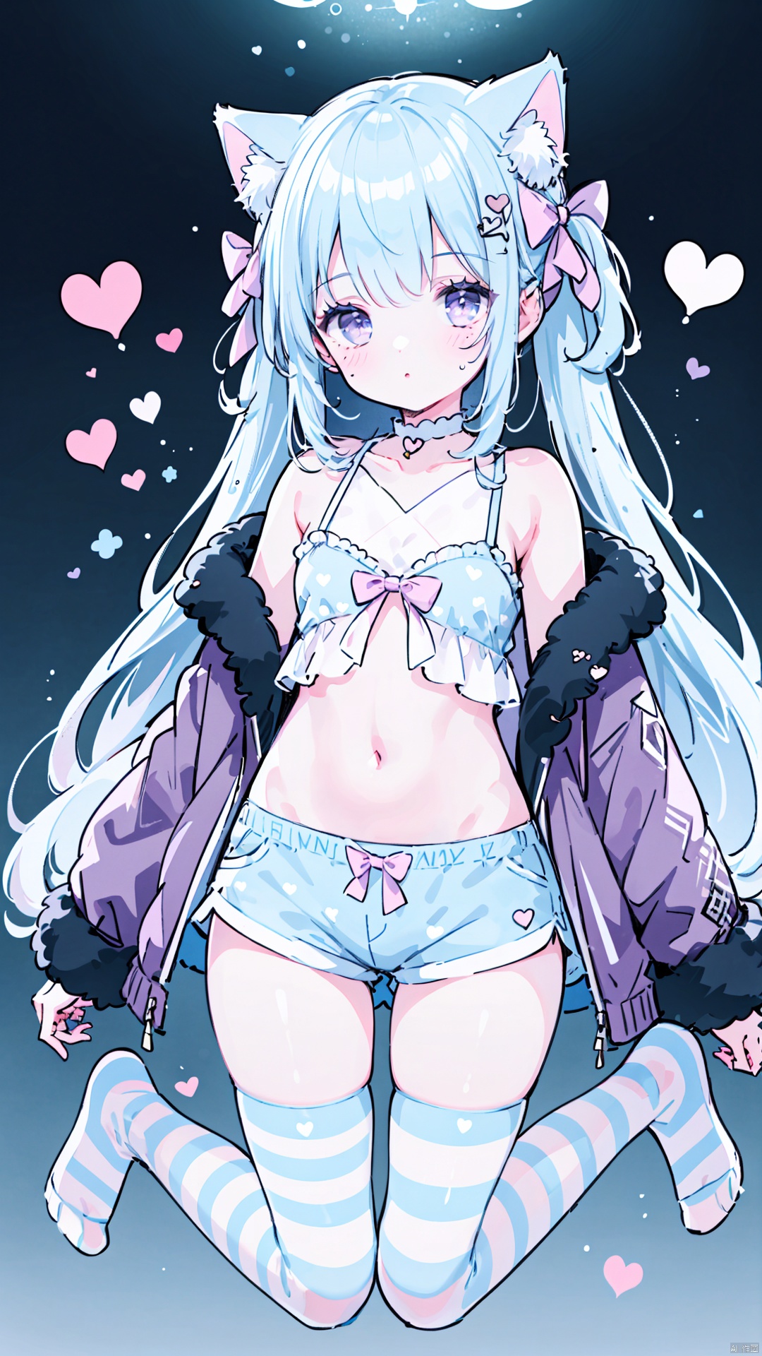 1girl,  solo,  animal ears on Tensor.Art