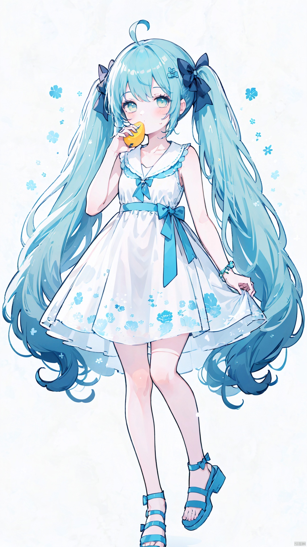 1girl,  solo,  twintails by 辰星` on Tensor.Art