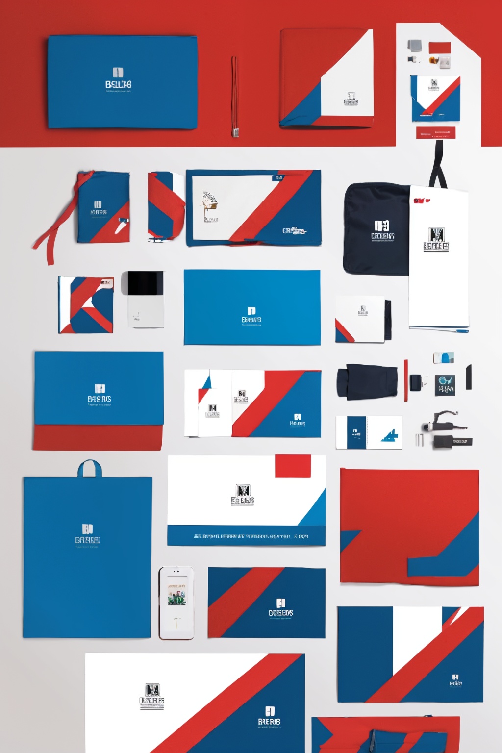 Epic Branding, color, red, yellow, blue
