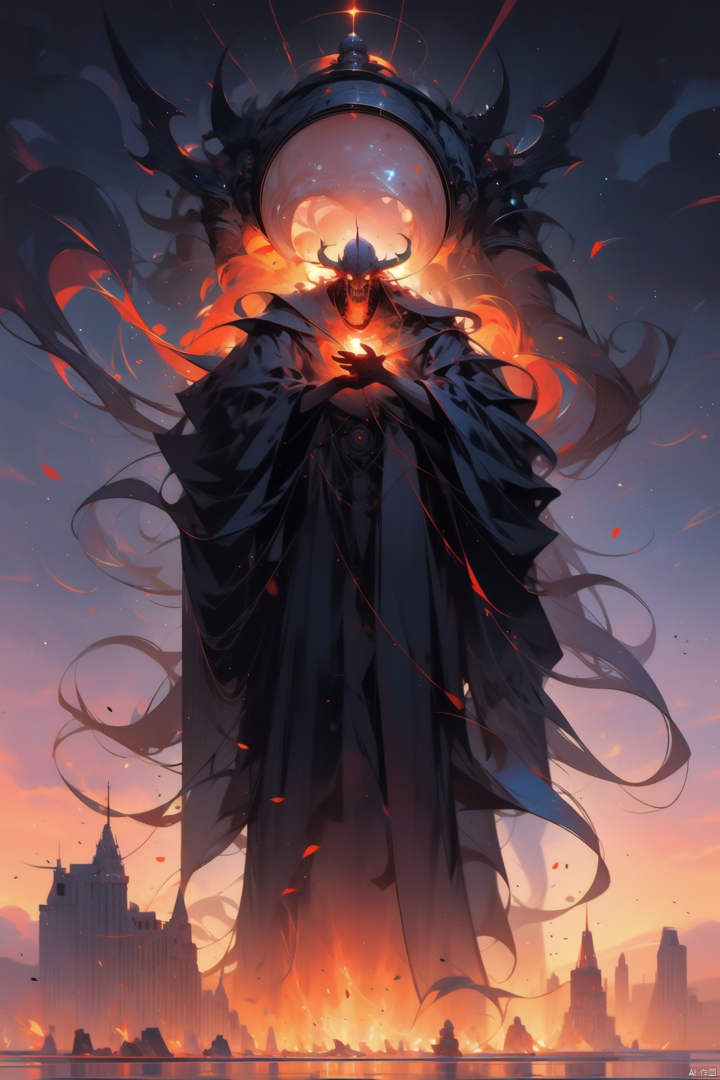  absurdres,absurdres,realistic,(full_shot:1.8), solo, , , Giant God Fear