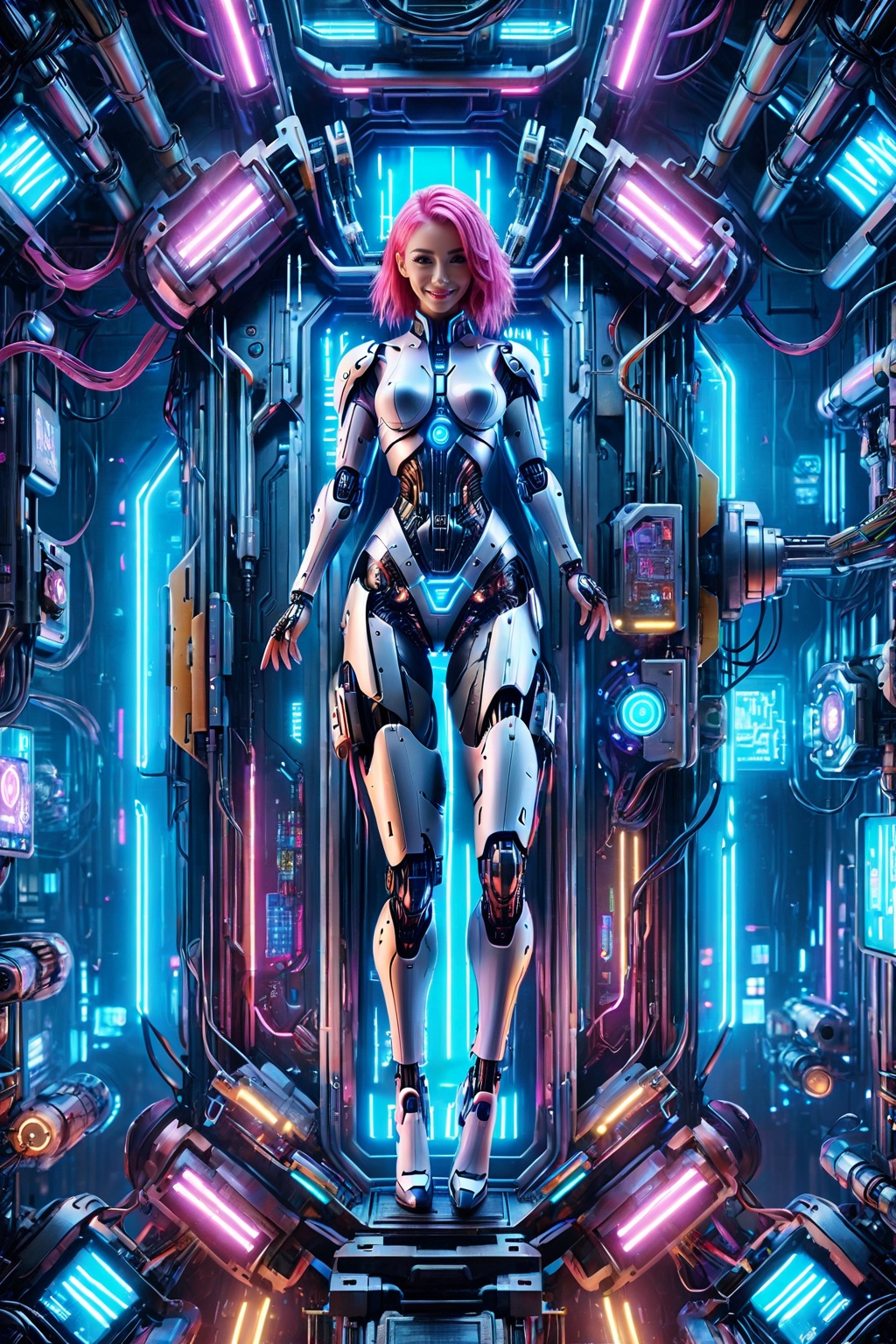 solo,  (Lying),  Bikini mecha on Tensor.Art