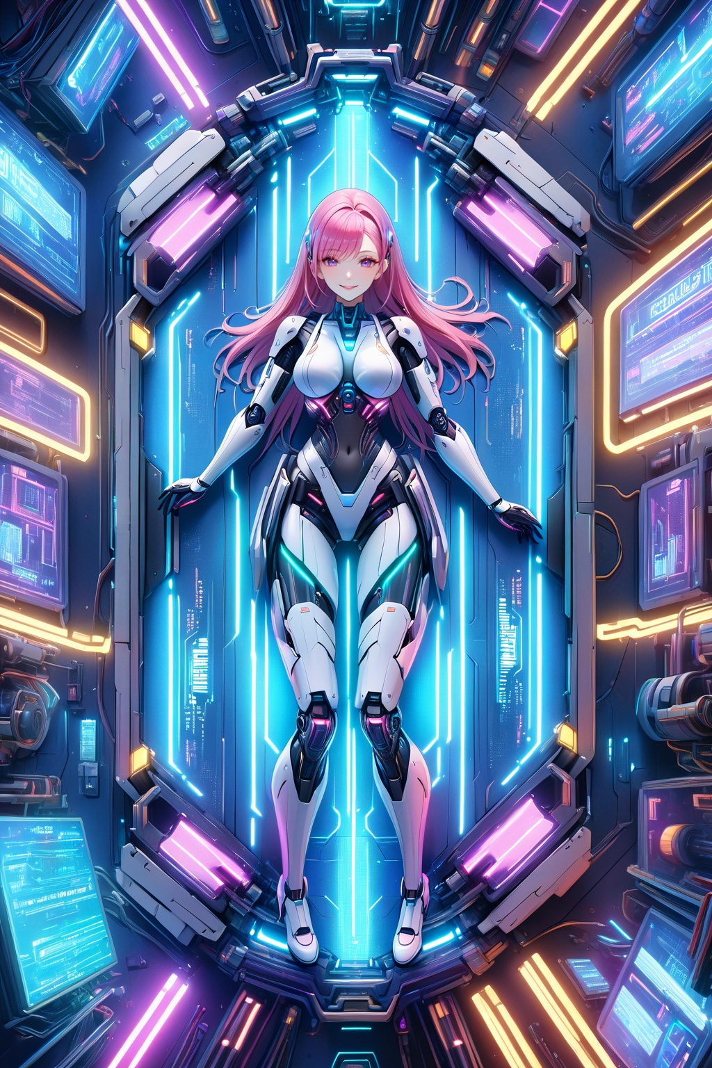 solo,  (Lying),  Bikini mecha on Tensor.Art