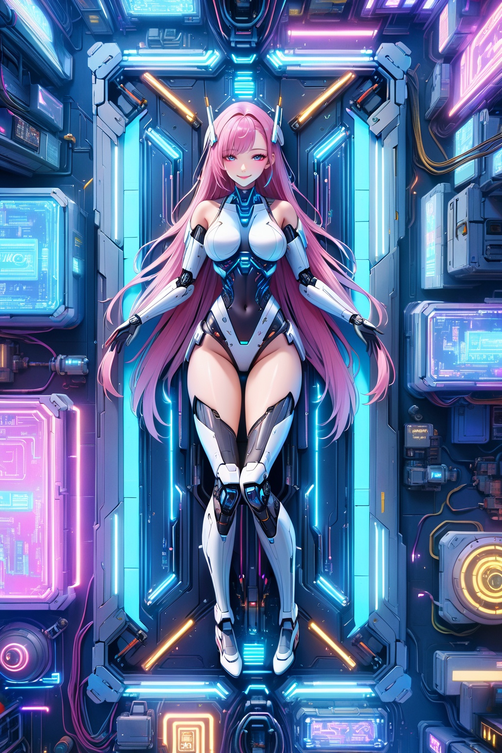 solo,  (Lying),  Bikini mecha on Tensor.Art