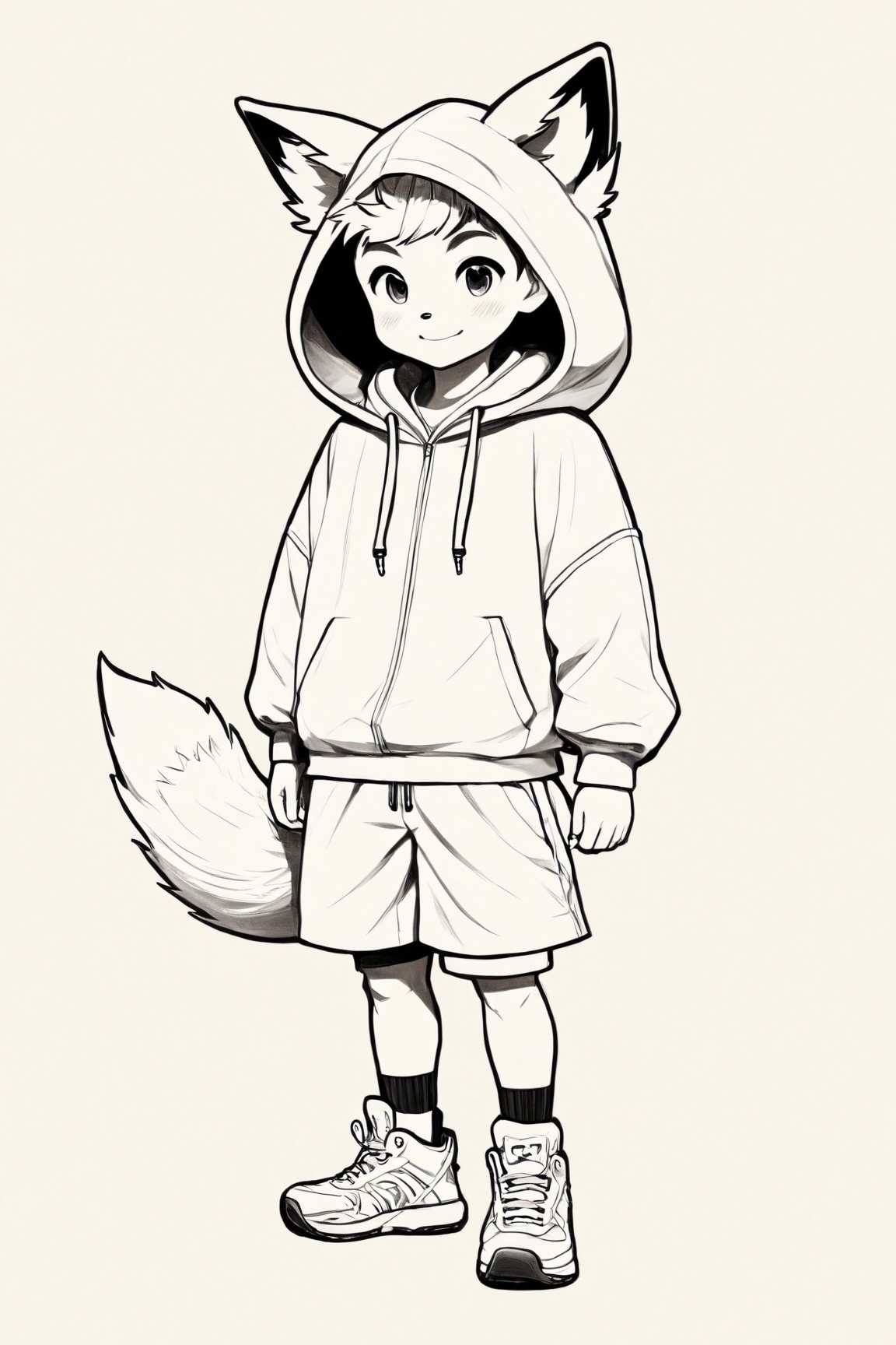 Manga style illustration,  line art,  pencil art by Ai Art Vision on Tensor.Art