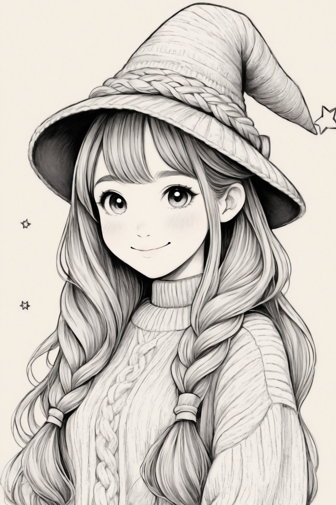 Manga style illustration,  line art,  pencil art by Ai Art Vision on Tensor.Art