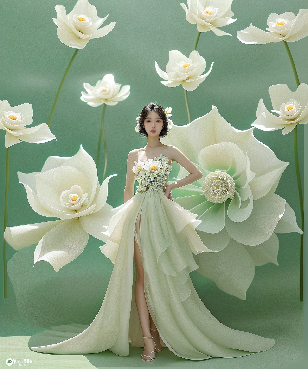 beauty asian face on Tensor.Art