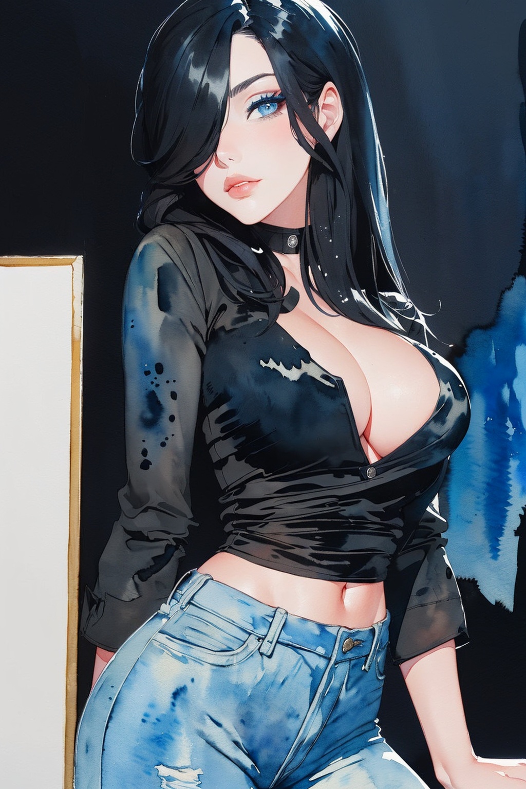 (masterpiece,  best quality: 1.4),  (1girl on Tensor.Art