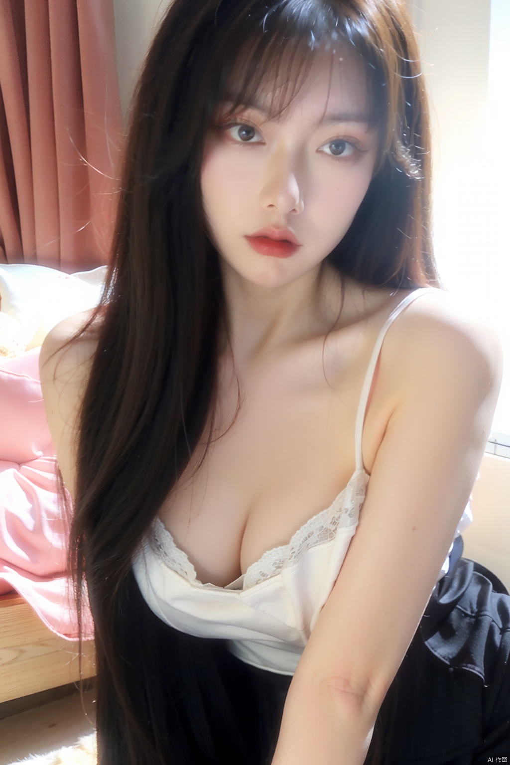  Beauty, best quality, super detail, fine detail, high resolution, 8K wallpaper, perfect dynamic composition, beautiful detailed eye, suit, off-shoulder, cleavage,big_breasts, my, 1girl, 1 girl, hm, tifa,xinjiang, huliya