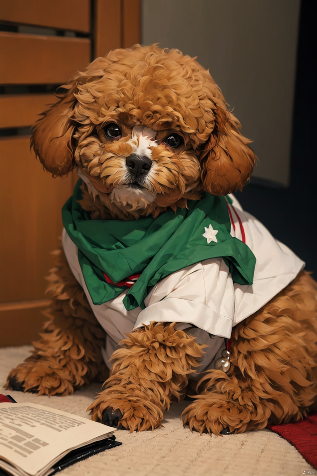  absurdres,absurdres,realistic,(full_shot:1.8), solo,, Dog_Teddy
