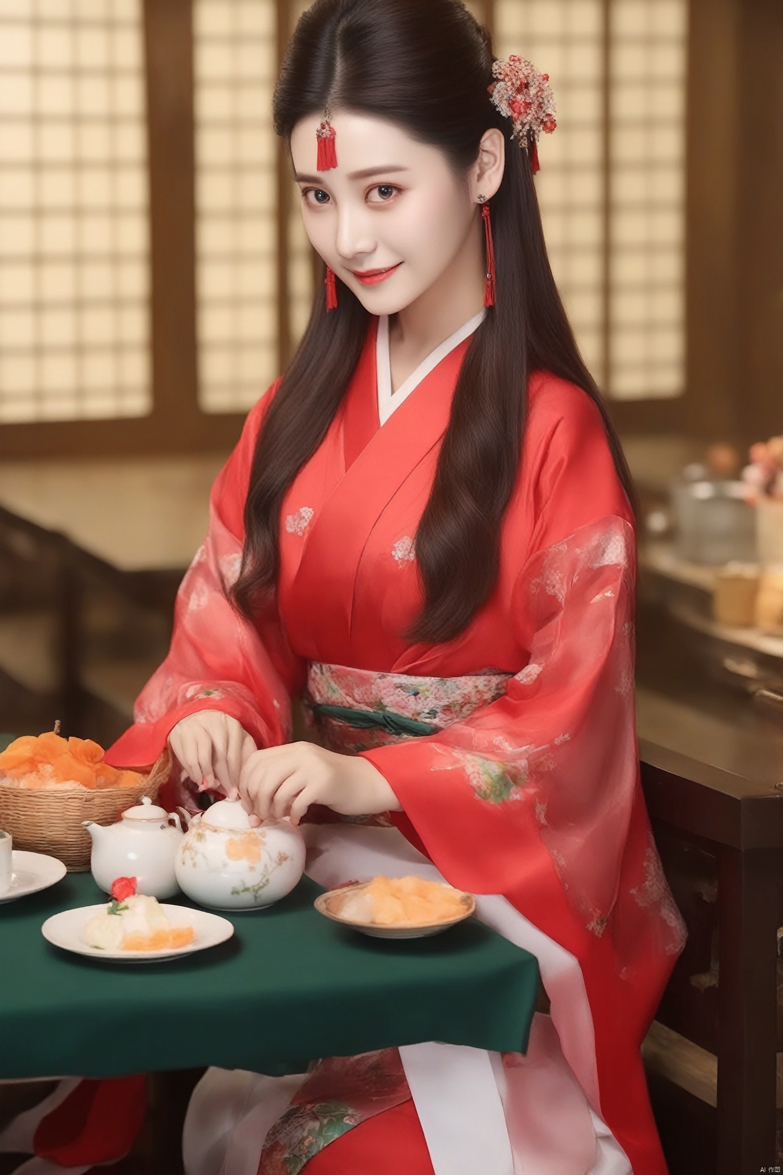 1个女人,
