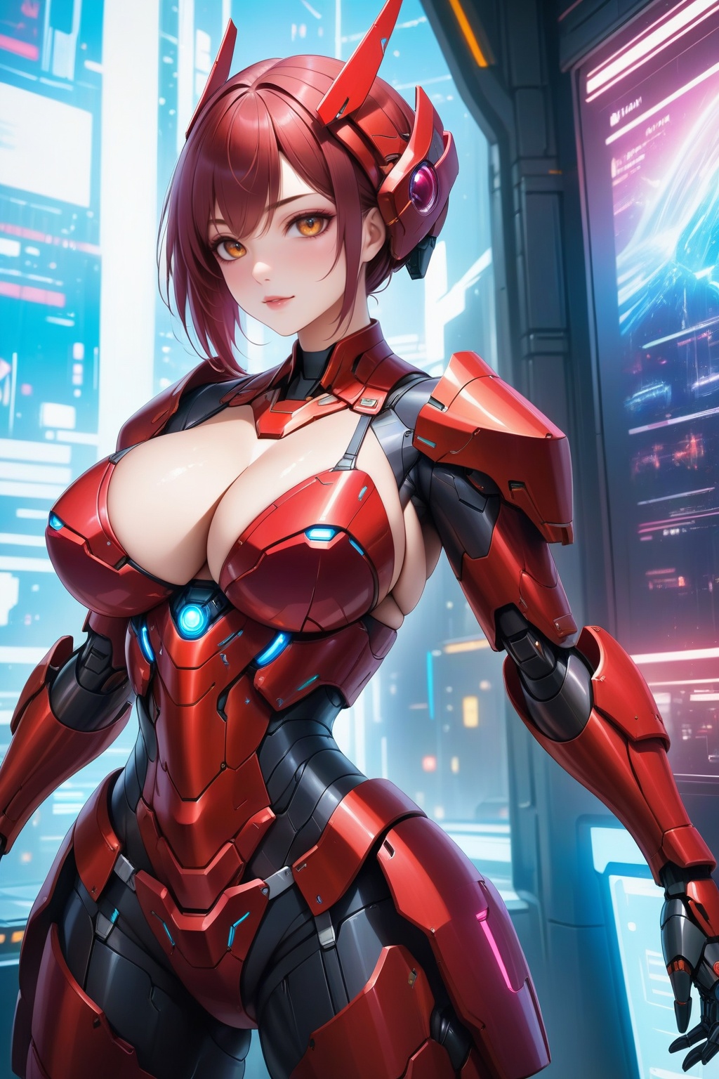 1girl,  perfect body proportion,  huge breasts on Tensor.Art