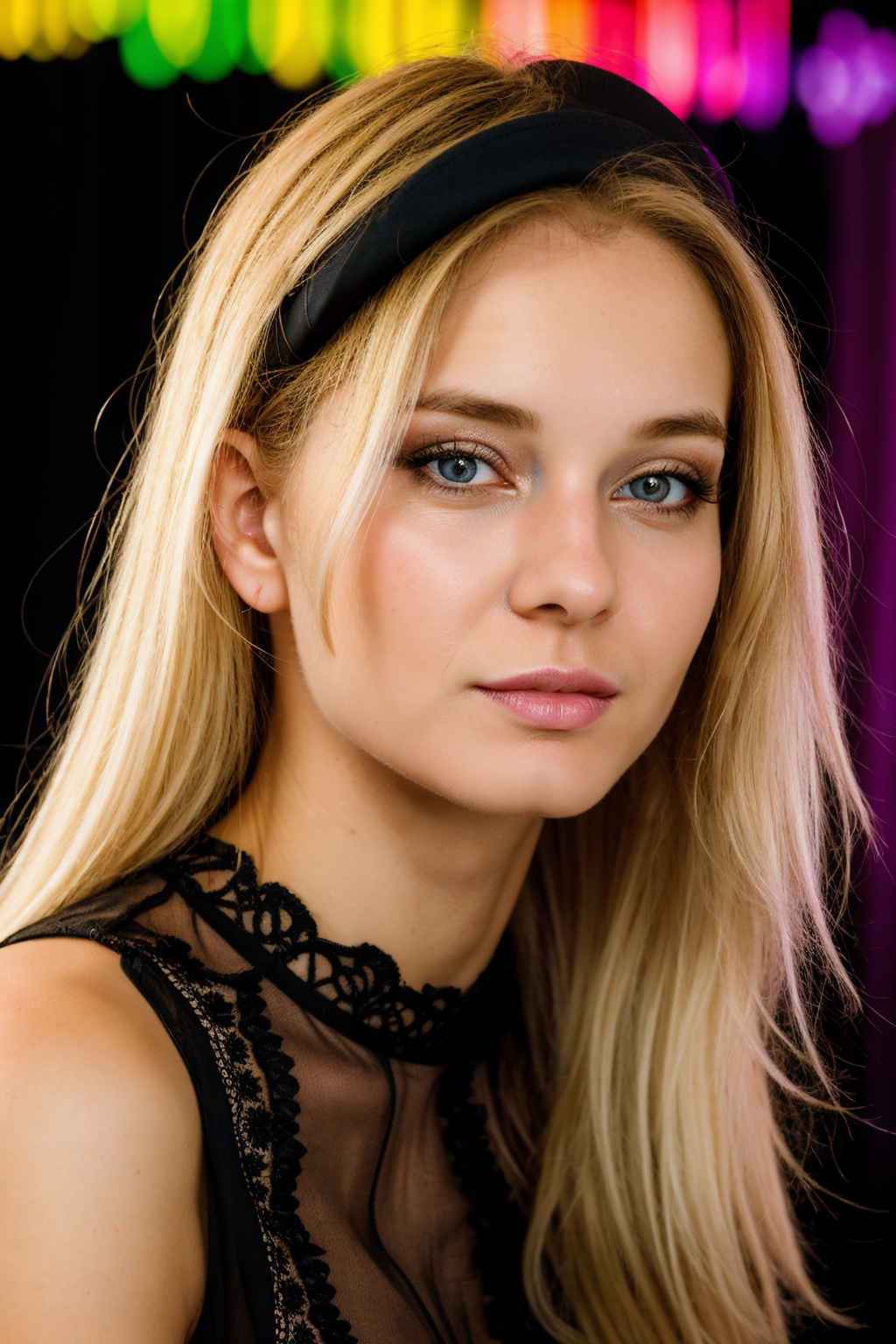 a portrait of the wo_natand01,  headshot_portrait,  blonde hair on Tensor.Art