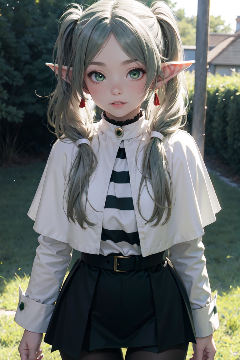 young girl,  frieren,  long hair on Tensor.Art