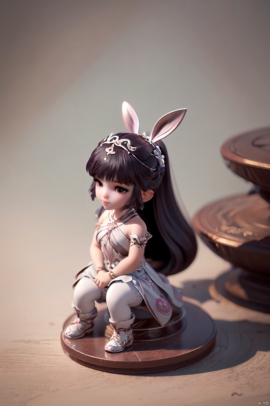 blind box style,a girl, blind box effect, lmw, yunxi,1girl, xiaowu