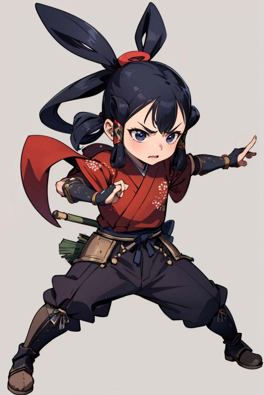 chibi,  1girl,  solo on Tensor.Art