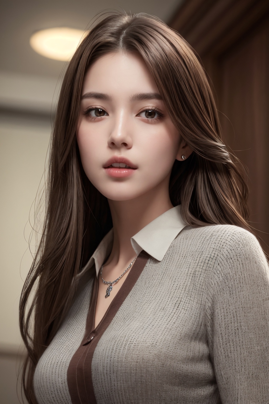 1girl,  solo,  long hair on Tensor.Art