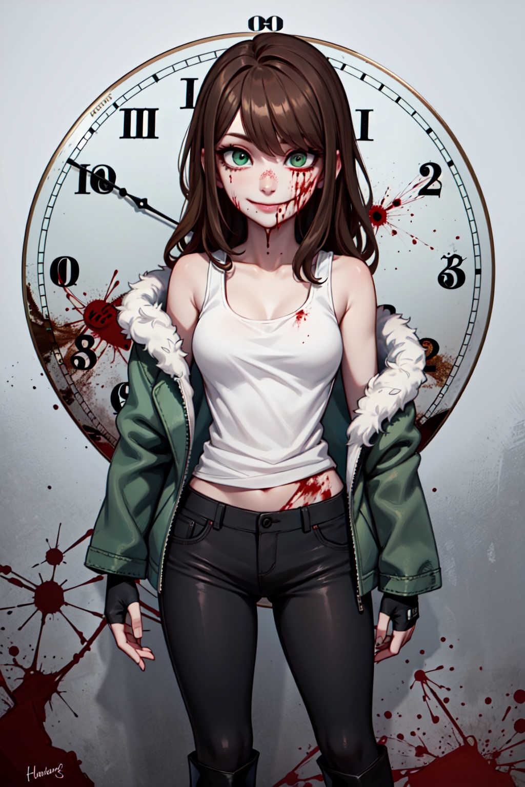 1girl,  solo,  Clockwork on Tensor.Art