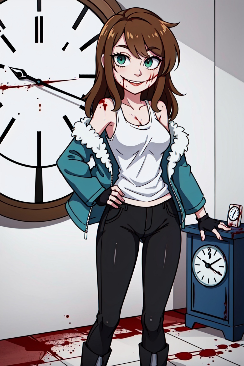 1girl,  solo,  Clockwork on Tensor.Art