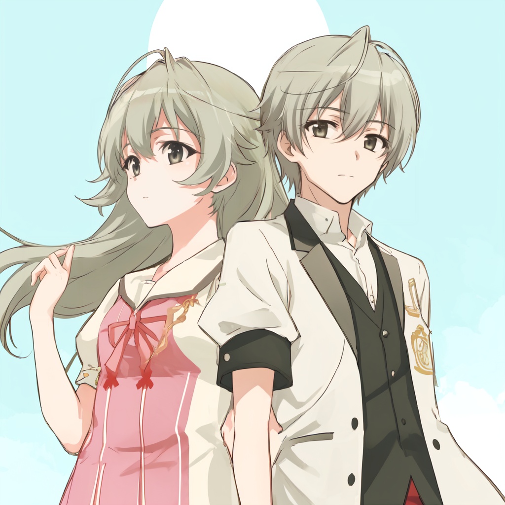 1girl,  1boy,  kasugano_sora on Tensor.Art
