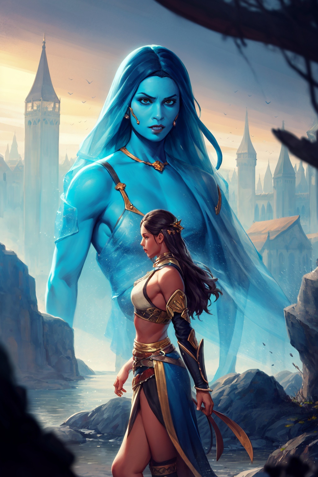 Javier_Charro_style_lora_by_niolas,  1girl,  fantasy on Tensor.Art