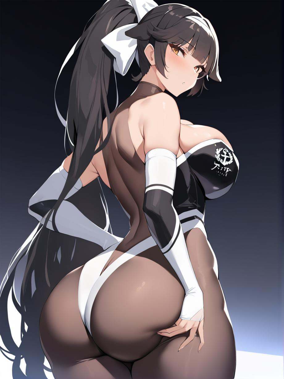 takao_\(azur_lane\),  long hair,  race_queen on Tensor.Art