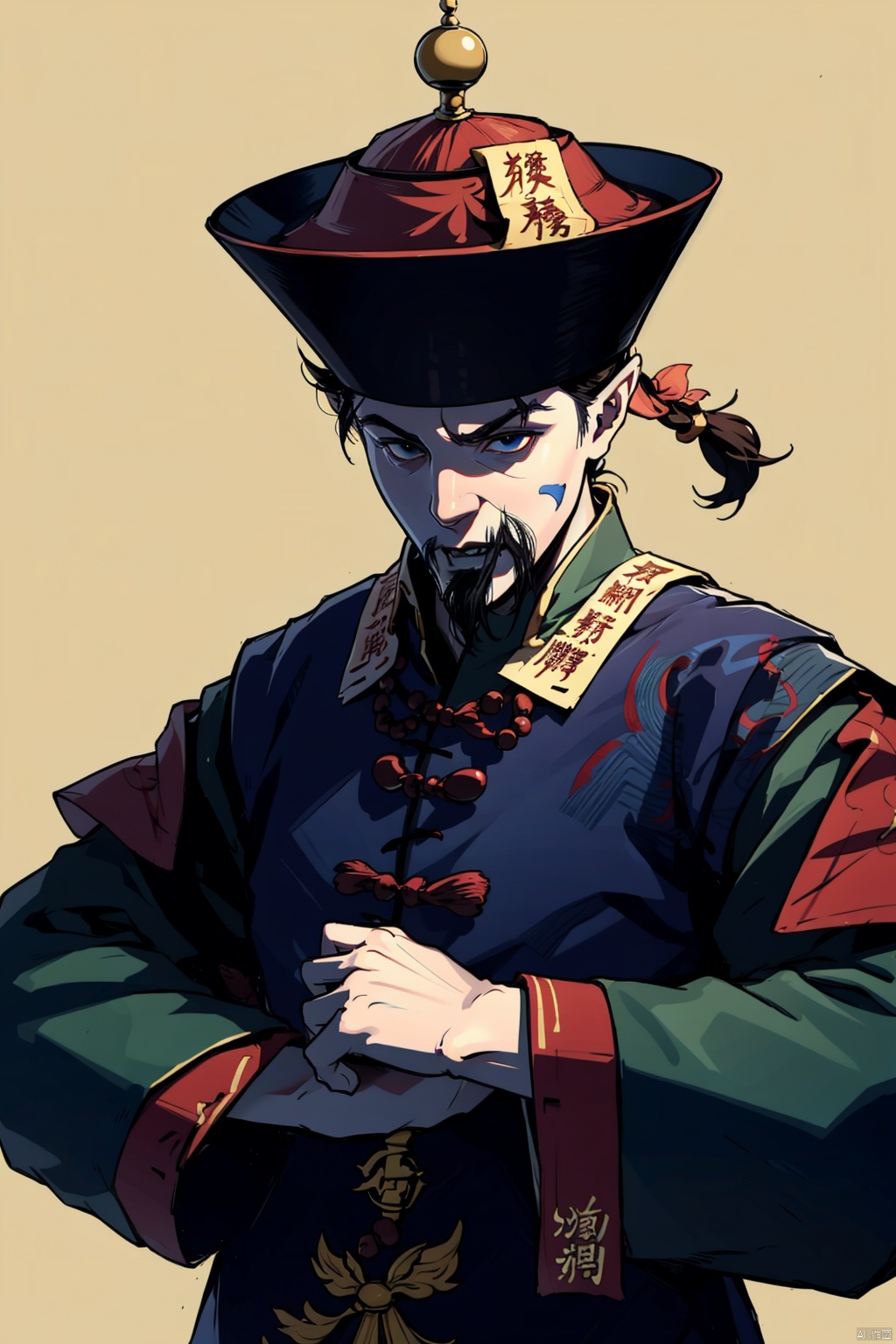  absurdres,absurdres,realistic,full_shot, JiangShi