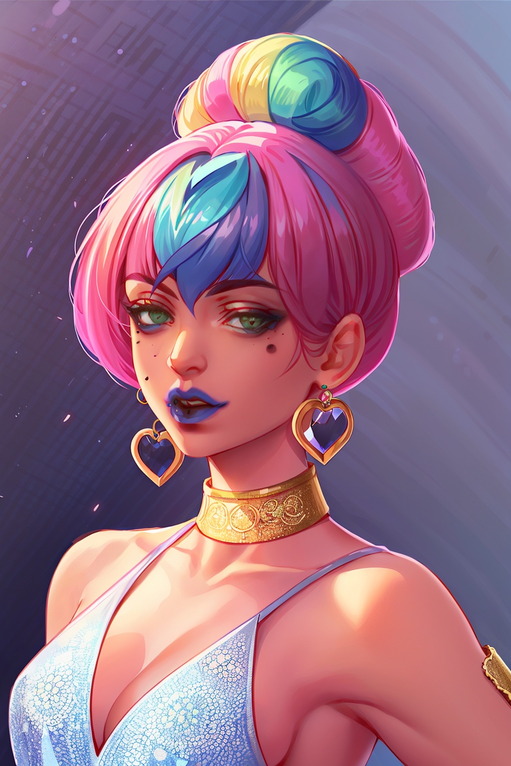 Fan_Yang_style_lora_by_niolas,  1girl,  solo on Tensor.Art