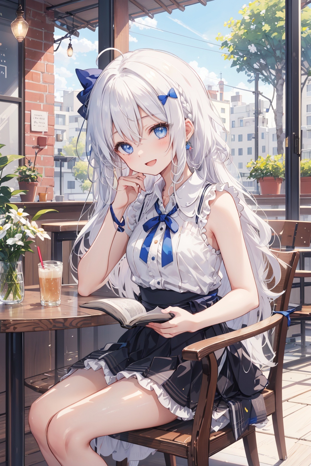 1girl,  solo,  long hair on Tensor.Art