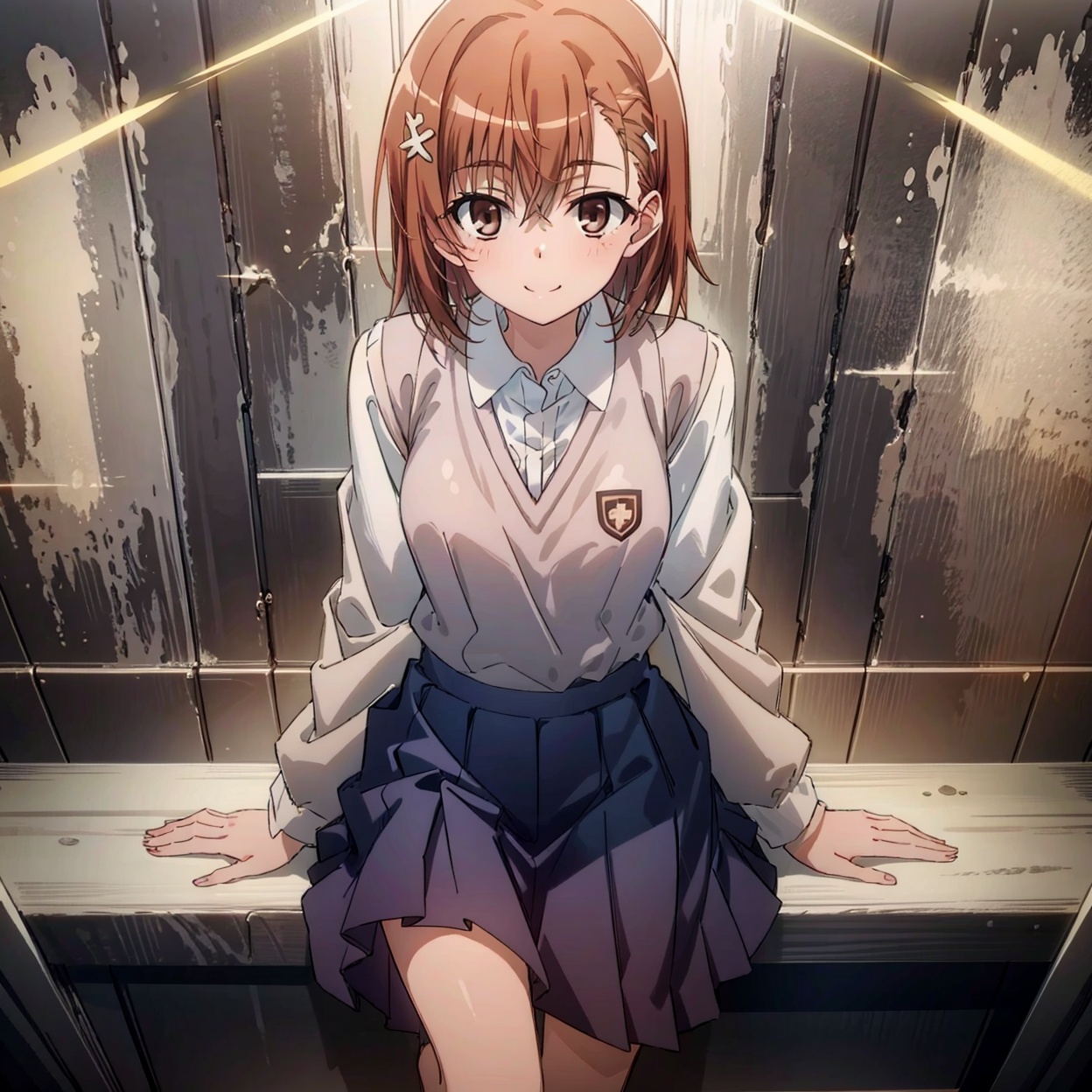 1girl,  solo,  short hair on Tensor.Art