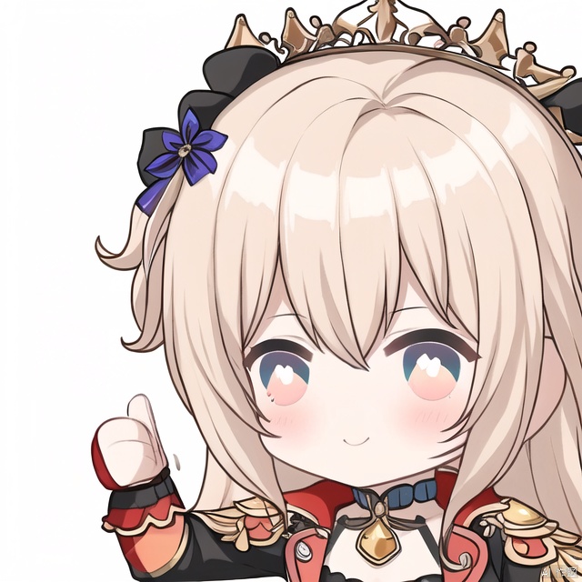 thumb-up,chibi,1girl,