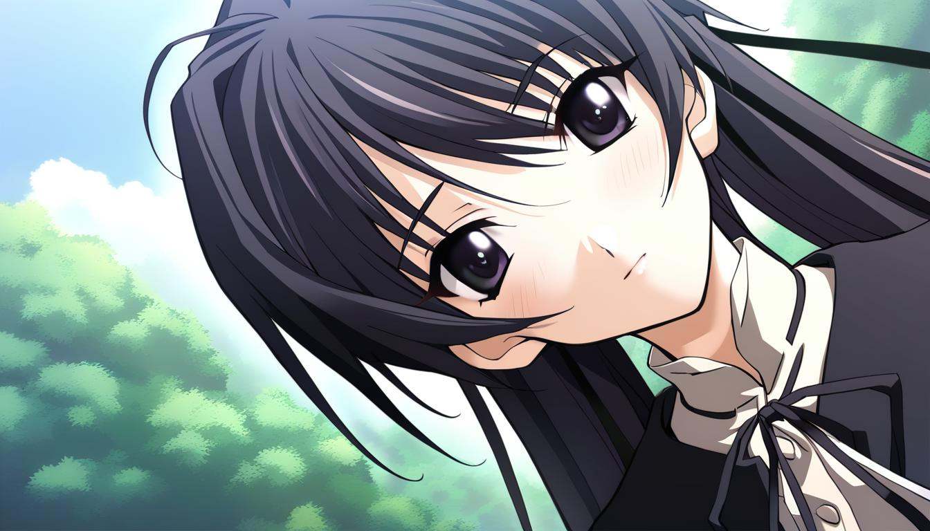 1girl,  Suzuna Takano,  school uniform on Tensor.Art