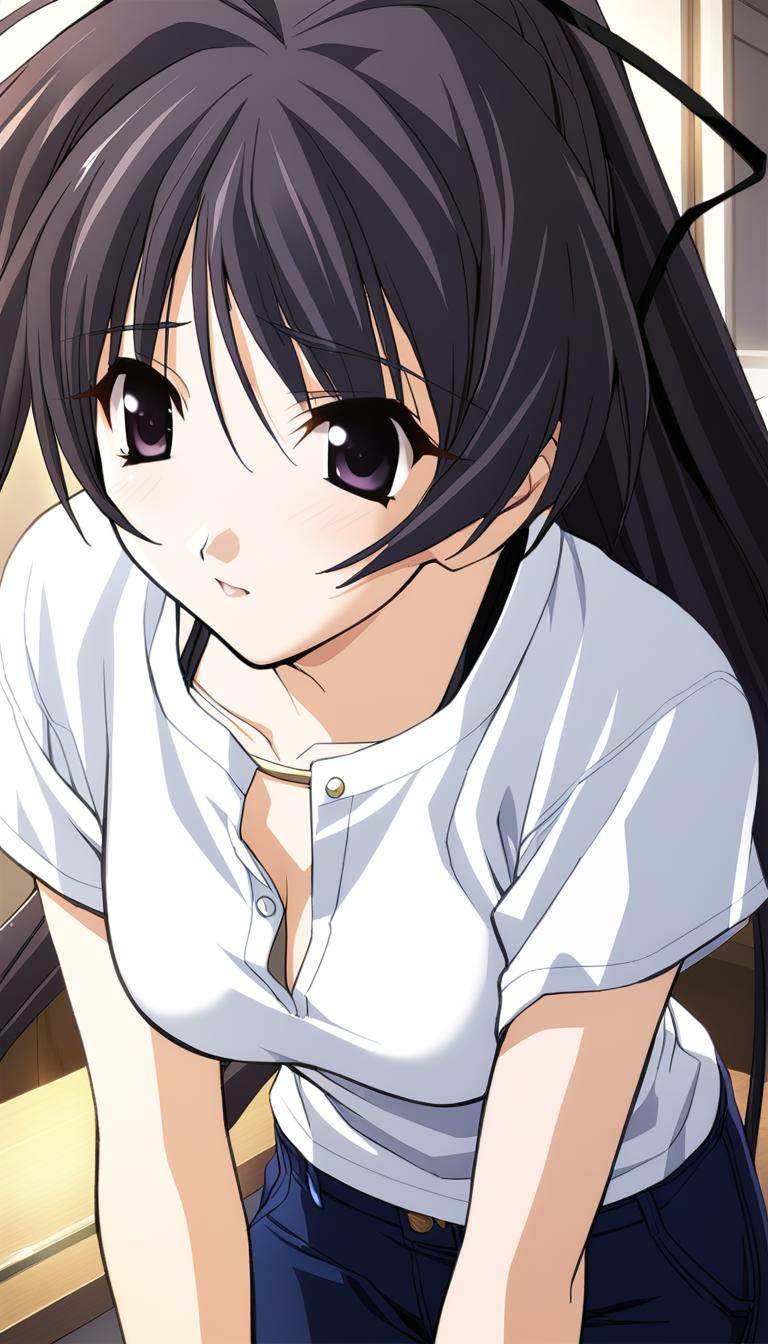 1girl,  Suzuna Takano,  white shirt on Tensor.Art