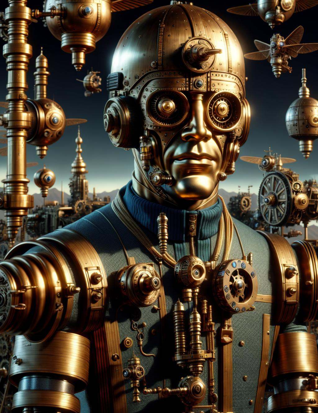 DonMSt34mP male sandman, intergalactic cargo pilot,, steampunk  <lora:DonMSt34mP:0.8>