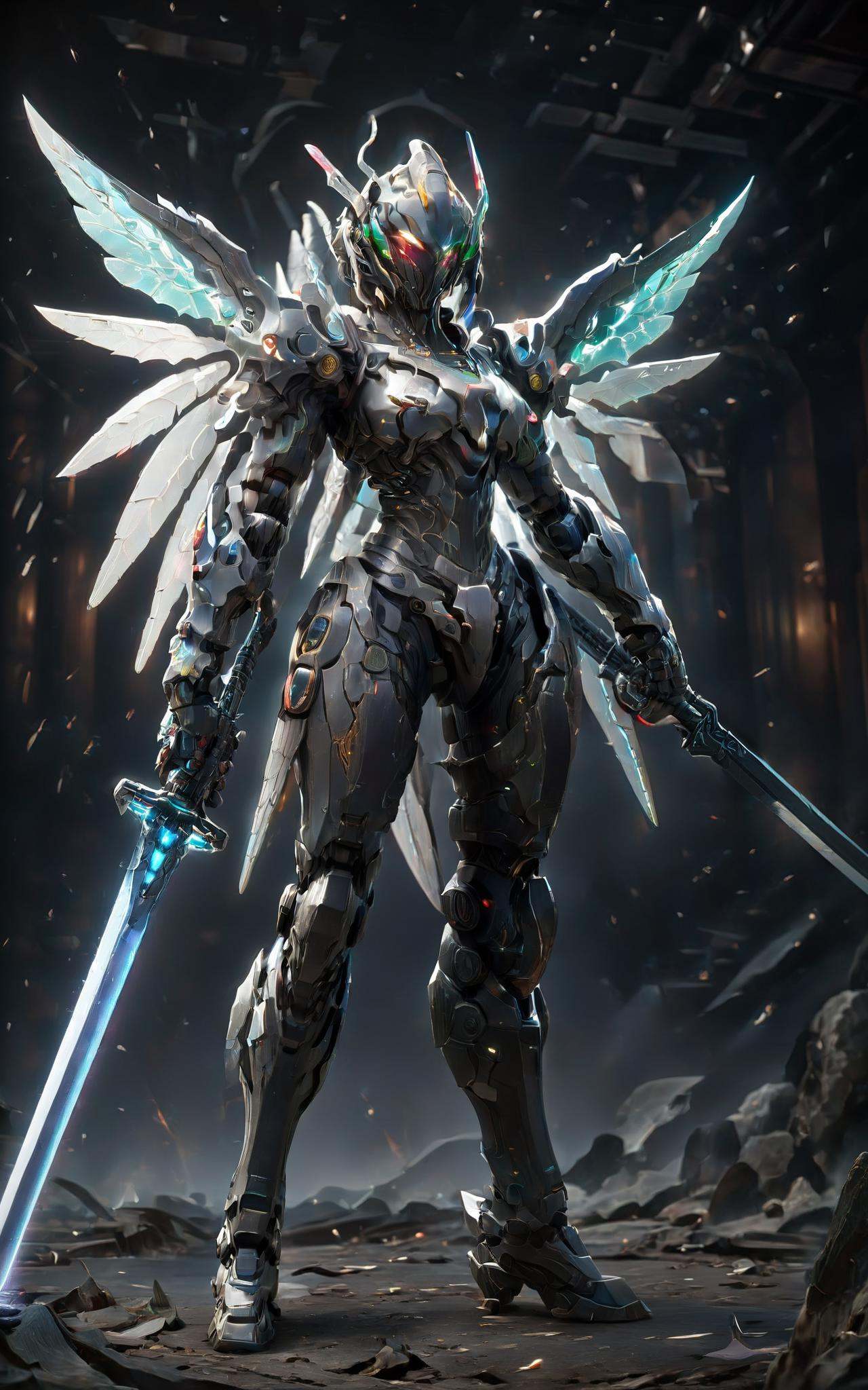 female TR mecha style,  masterpiece,  best quality on Tensor.Art