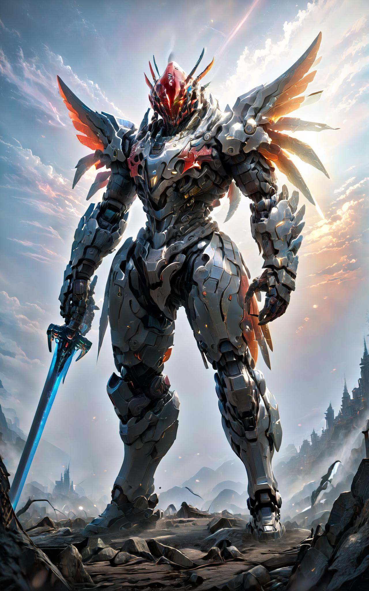 TR mecha style,  masterpiece,  best quality on Tensor.Art