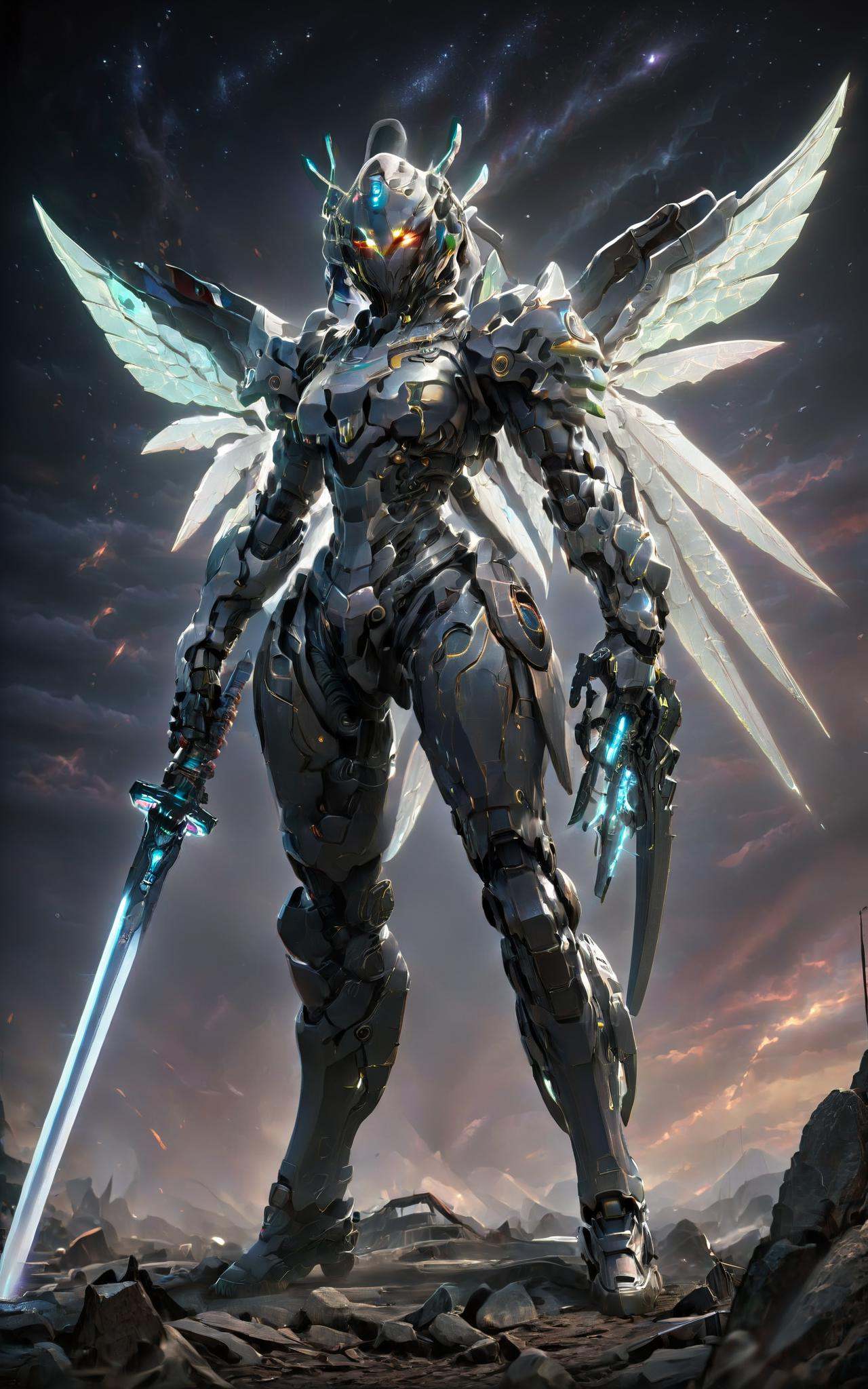female TR mecha style,  masterpiece,  best quality on Tensor.Art