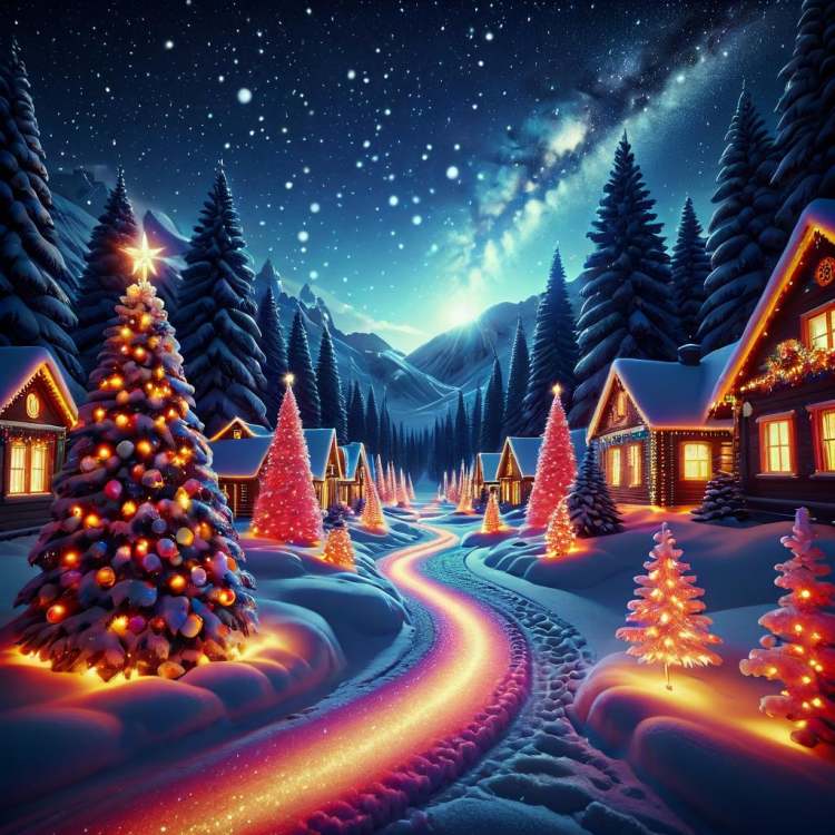 Neon Christmas Style - 基础模型1.5 + 基础模型XL by mnemic on Tensor.Art