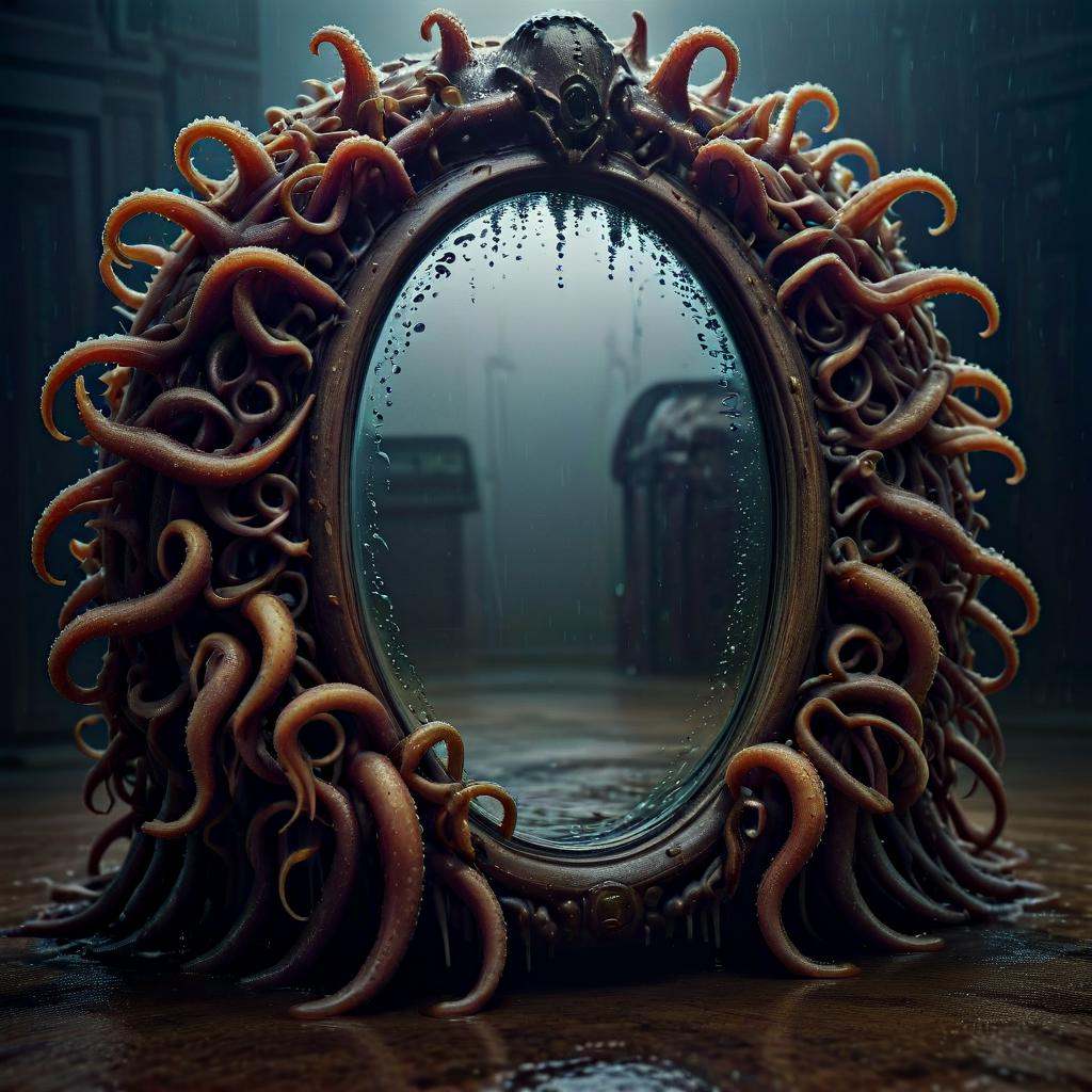 Mirror,  beautiful,  wet by mnemic on Tensor.Art