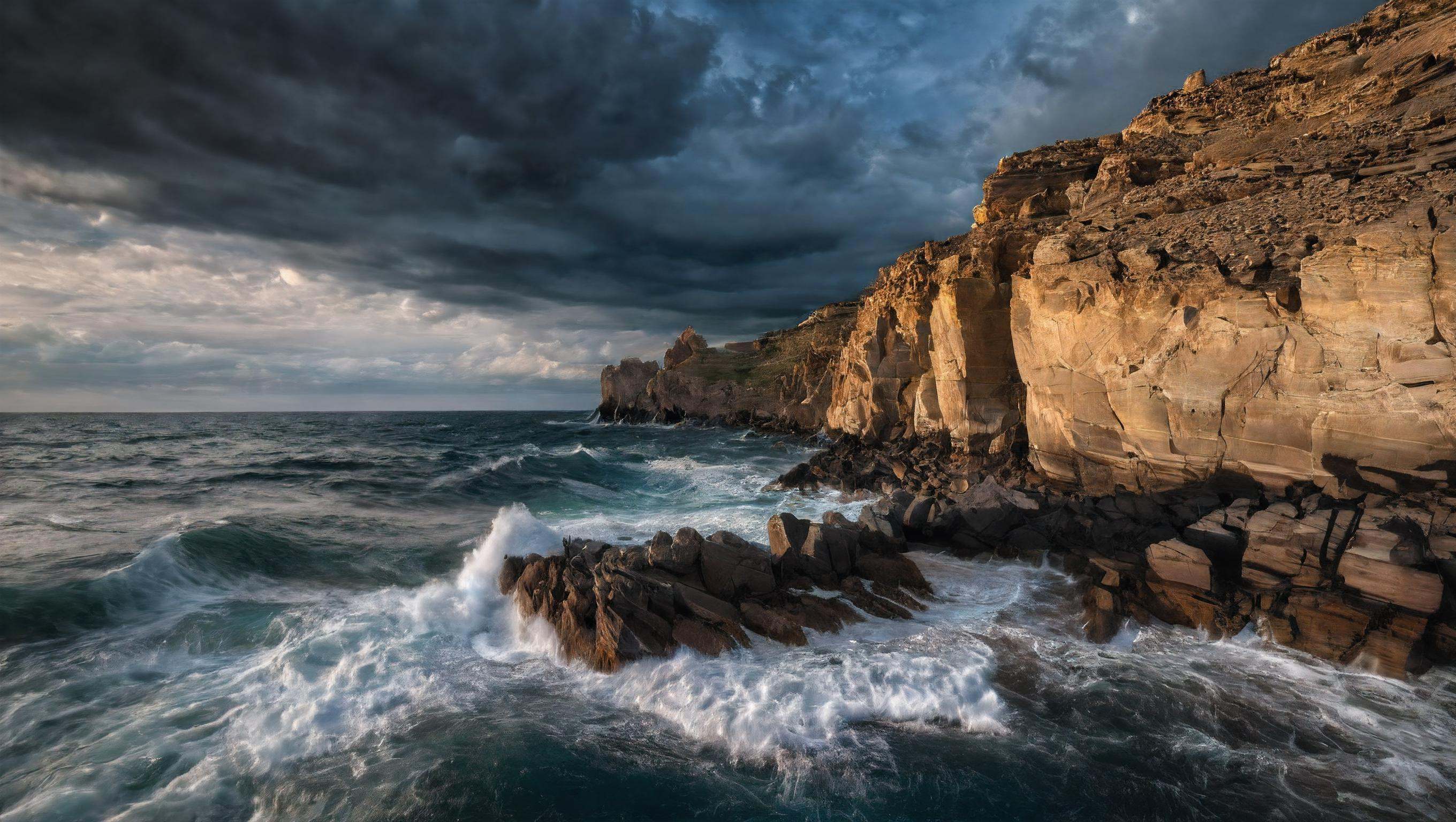 CINEMATIC SHOT,  professional photo by Caravaggio of wild nature,  Sachalin on Tensor.Art