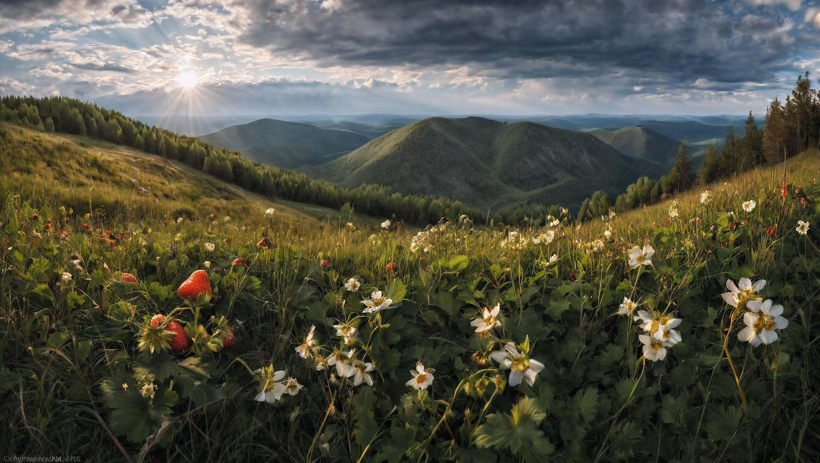 CINEMATIC SHOT,  professional photo by Caravaggio of wild nature,  Russia on Tensor.Art