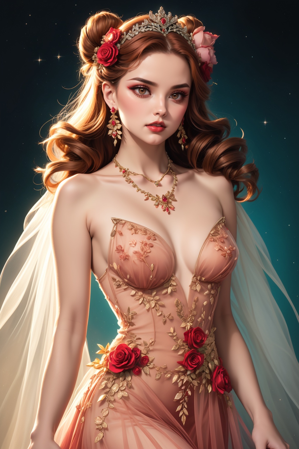 ethereal fantasy concept art of ***** beautiful woman,  high quality,  best quality on Tensor.Art